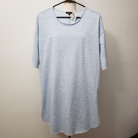 Mission-Clothing Other - Mission Clothing Longline shirt men L Blue Gray